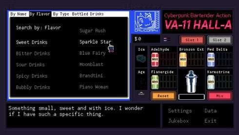 VA-11 Hall-A: Cyberpunk Bartender Action screenshot 4