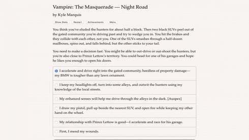 Vampire: The Masquerade - Night Road screenshot 4