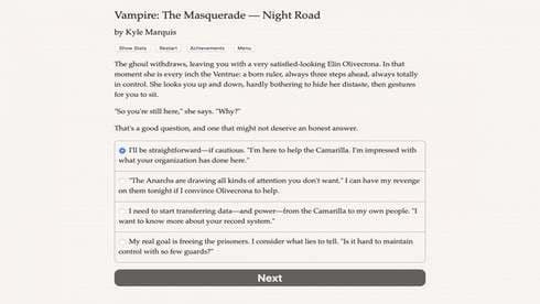 Vampire: The Masquerade - Night Road screenshot 6
