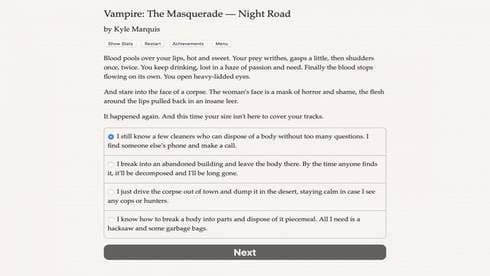 Vampire: The Masquerade - Night Road screenshot 5