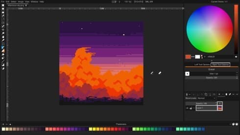 Pixelorama screenshot 1