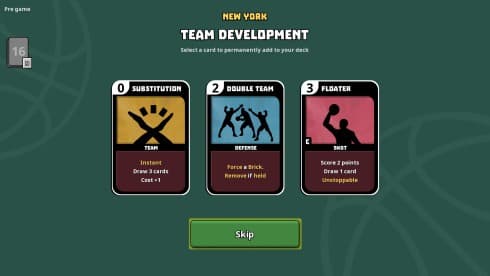 Clutchtime: Basketball Deckbuilder screenshot 5